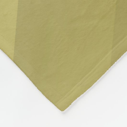 Geel grijs ombre Mach cool elegant Patroon Fleece Deken (Hoek)