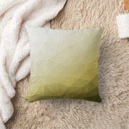 Geel grijs ombre Mach cool elegant Patroon Kussen