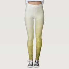 Geel grijs ombre Mach cool elegant Patroon Leggings