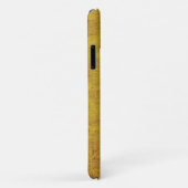 geel grijs textuur Hoesje-Mate Barely Daar Case-Mate iPhone Case (Achterkant/rechts)