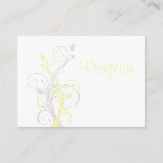 Geel grijs witte Kaart voor ontvang van flessen (Voorkant)