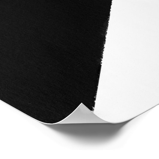 Geel grijs Zwart wit Geometrisch Poster (Hoek)