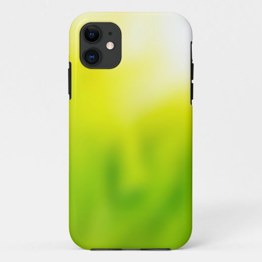 Geel groen Abstract Case-Mate iPhone Case (Achterkant)