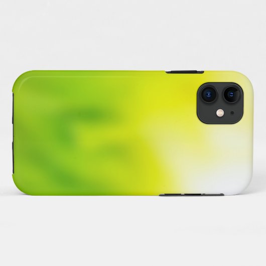 Geel groen Abstract Case-Mate iPhone Case (Achterkant (horizontaal))