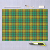 Geel Groen Blackwatch Campbell Tartan Plaid Tissuepapier (Craft)