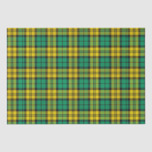 Geel Groen Blackwatch Campbell Tartan Plaid Tissuepapier