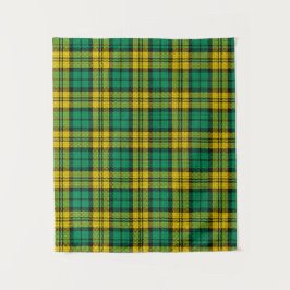 Geel Groen Blackwatch Campbell Tartan Plaid Wandkleed