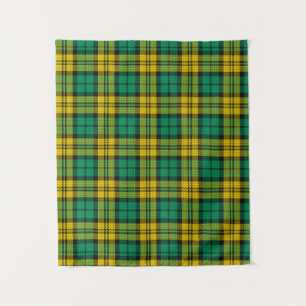 Geel Groen Blackwatch Campbell Tartan Plaid Wandkleed