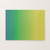 Geel, Groen, Blauw verloop Legpuzzel (Horizontaal)