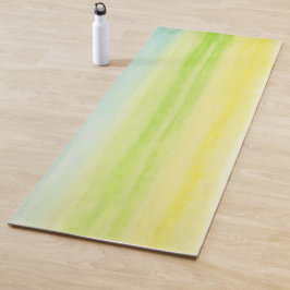 Geel Groen Blauw Vrolijk Pastel Yogamat