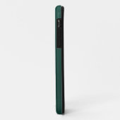 Geel-groen gele gelaatspatroon iPhone Case (Achterkant/links)