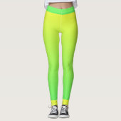 Geel/groen Leggings (Voorkant)