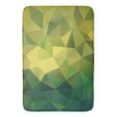 Geel groen patroon badmat (Voorkant Verticaal)