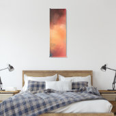 Geel Groen Rood Blauw Moderne Abstracte Kunst Canvas Afdruk (Insitu (Slaapkamer))
