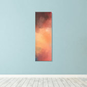 Geel Groen Rood Blauw Moderne Abstracte Kunst Canvas Afdruk (Insitu (Houten vloer))