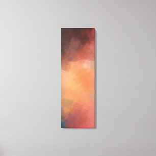 Geel Groen Rood Blauw Moderne Abstracte Kunst Canvas Afdruk