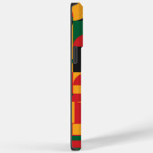 geel groen rood zwart geometrisch Case-Mate iPhone case (Achterkant / Rechts)