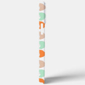 geel groen roze oranje meisje met Afro Case-Mate iPhone Case (Achterkant / Rechts)