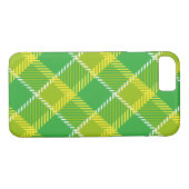 Geel groen speldenpatroon Case-Mate iPhone case (Achterkant (Horizontaal))