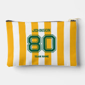 Geel Groen Sport Team Custom Naam Team Etui (Achterkant)