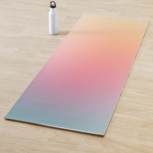 Geel groene rode roze blauwe Paarse Sjabloon Yogamat
