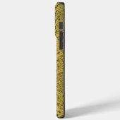 Geel Groene Slang Huid Dierenprint Case-Mate iPhone Case (Achterkant / Links)