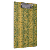 Geel Groene Slang Huid Dierenprint Klembord (Rechts)