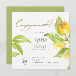 GEEL GROENE WATERVERF FOLIAGE OLIJVEN VERLOVING KAART