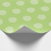 Geel groenpaaspakpapier cadeaupapier (Hoek)