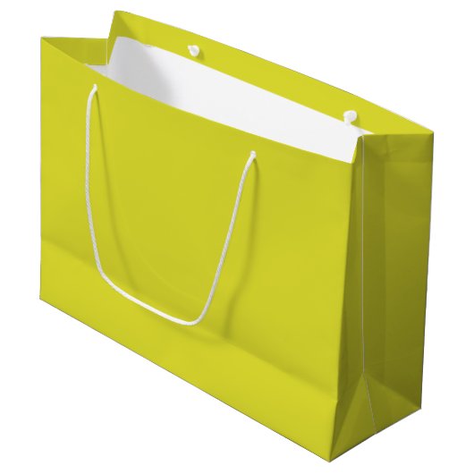 Geel Groot Cadeauzakje (Voorkant Gekanteld)