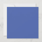 Geel Grote Dot Vierkante Sticker Kaart (Achterkant)