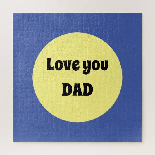 Geel Grote Dot Vierkante Sticker Legpuzzel (Verticaal)