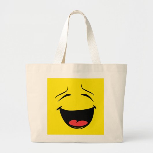GEEL GROTE TOTE BAG (Voorkant)
