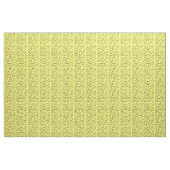 Geel Happy Face Patroon Print Stof (Yard (91,4 cm))