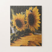 Geel Hardy Sunflower Best Sunflower Photos Legpuzzel (Verticaal)