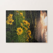 Geel Hardy Sunflower Best Sunflower Photos Legpuzzel (Horizontaal)