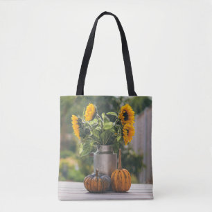 Geel Hardy Sunflower Best Sunflower Photos Tote Bag
