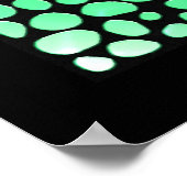 geel hart poster (Hoek)