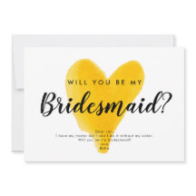 geel hart waterverf handschrift kalligrafie