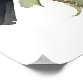 Geel Headed Blackbird Art Print Poster (Hoek)