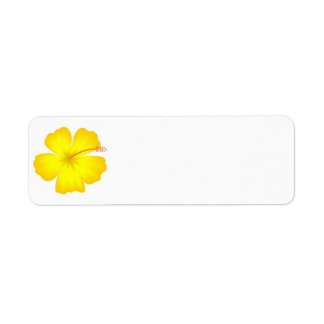 geel_hibiscus_hawaii staat gele bloem etiket