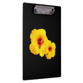 Geel Hibiscus-klembord Klembord (Rechts)