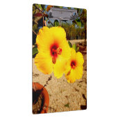 Geel Hibiscus-klembord Klembord (Rechts)
