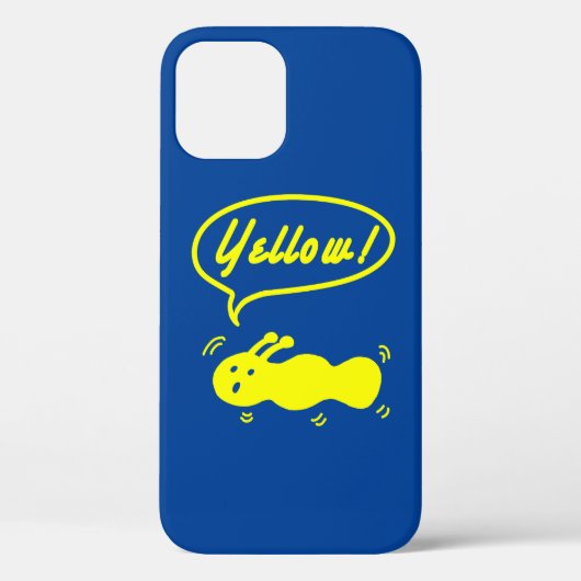 Geel! Hoesje-Mate iPhone Case (Achterkant)