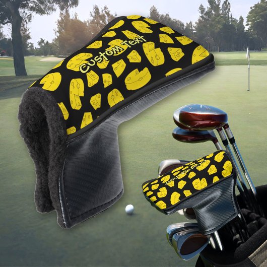 Geel Hoesje van het Kaas Pattern Golf Golfheadcover
