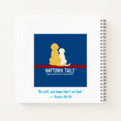 Geel Hond Kid's Gebedsboek wees stil Notitieboek (Achterkant)