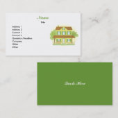  Geel Huis Visitekaartje (Voorkant / Achterkant)