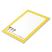 Geel I Love Pset Mariachi Band Persoonlijk Notitieblok (Schuin)