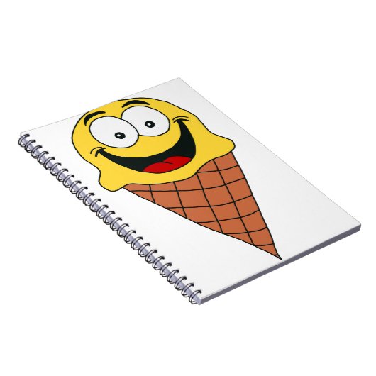 Geel ijs notitieboek (Rechterzijde)