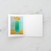 GEEL IN EEN VASTE STROOM KAART (Binnen)